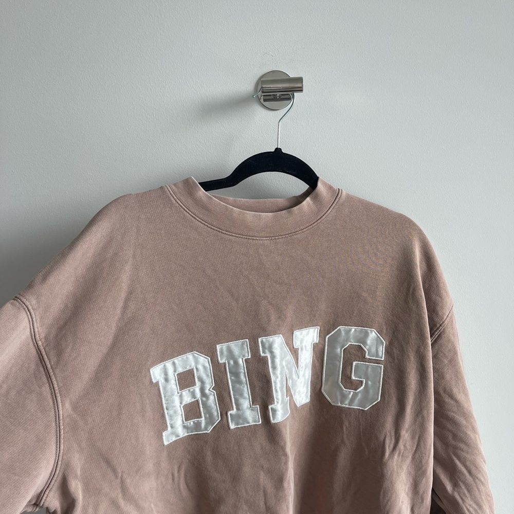 ANINE BING TYLER Tan Crewneck - Picture 3 of 8